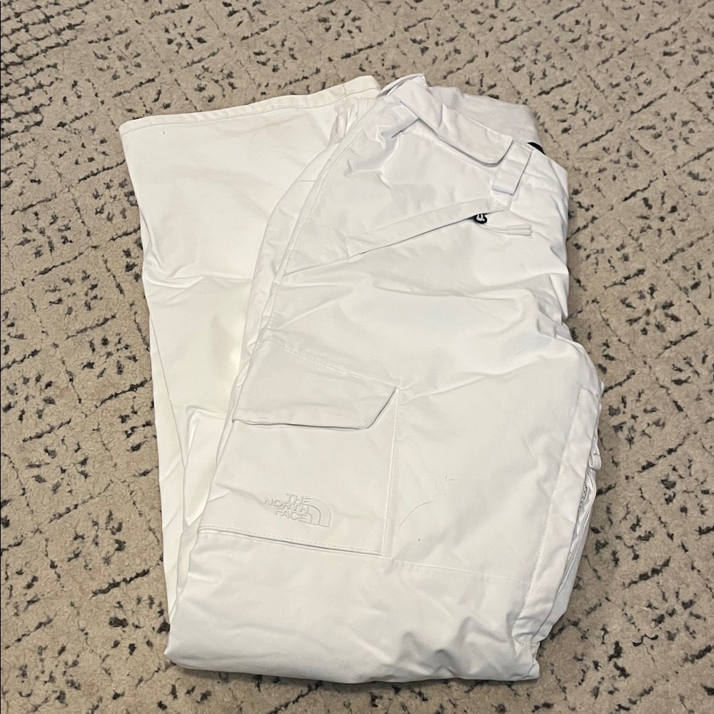 The North Face Women’s Snowboard Pants in White